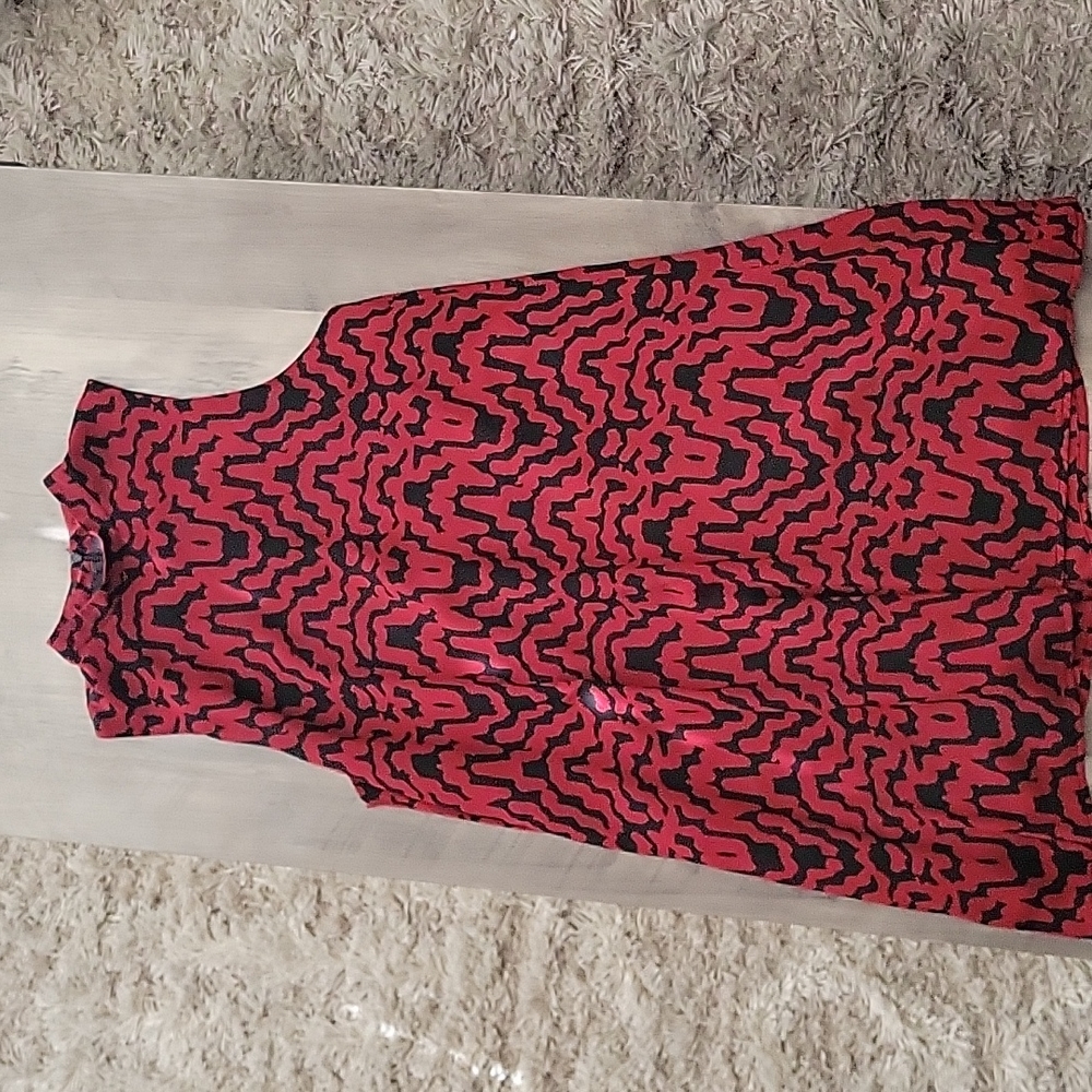 BB Dakota Dress - Medium - Red & Black